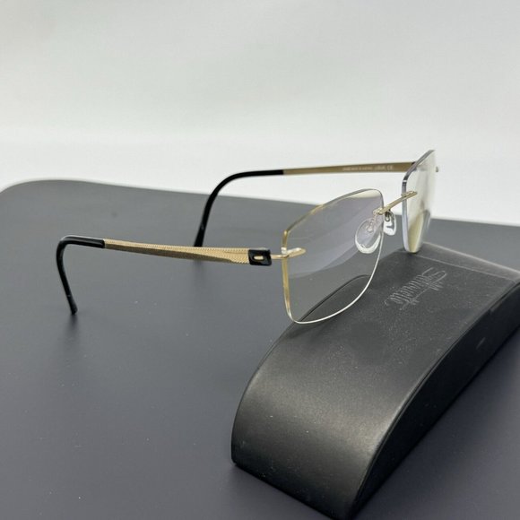 Silhouette Accessories Silhouette Eyeglasses 5452 2 605 Titan Gold